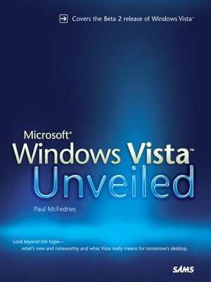 cover image of Microsoft Windows Vista Unveiled